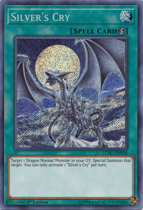 Silver's Cry [LCKC-EN034] Secret Rare | Pegasus Games WI