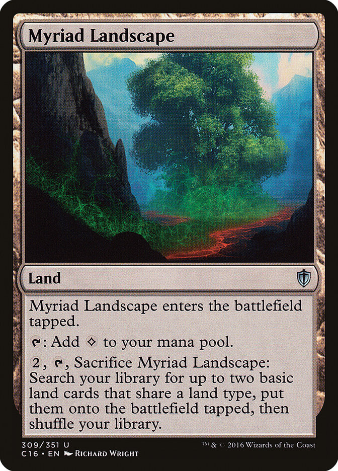 Myriad Landscape [Commander 2016] | Pegasus Games WI