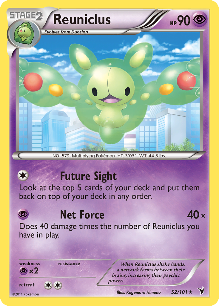 Reuniclus (52/101) [Black & White: Noble Victories] | Pegasus Games WI