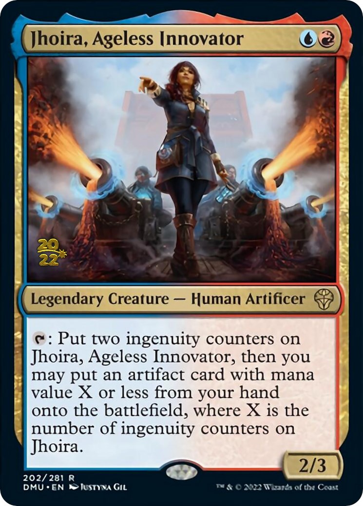 Jhoira, Ageless Innovator [Dominaria United Prerelease Promos] | Pegasus Games WI