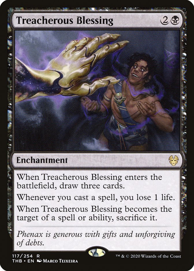 Treacherous Blessing [Theros Beyond Death] | Pegasus Games WI