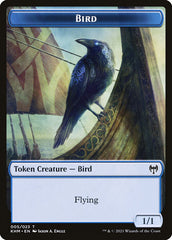 Treasure // Bird Double-Sided Token [Kaldheim Tokens] | Pegasus Games WI
