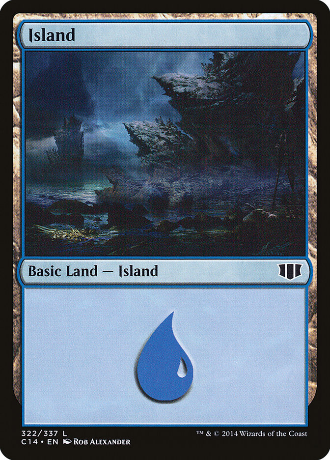 Island (322) [Commander 2014] | Pegasus Games WI