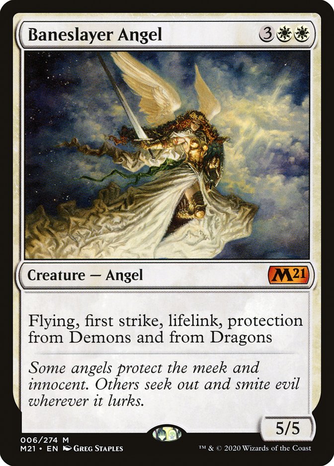 Baneslayer Angel [Core Set 2021] | Pegasus Games WI