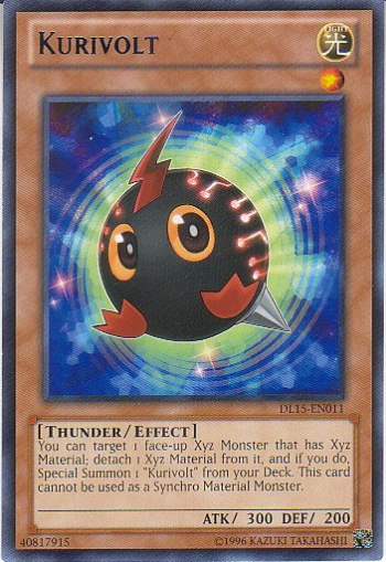 Kurivolt (Blue) [DL15-EN011] Rare | Pegasus Games WI