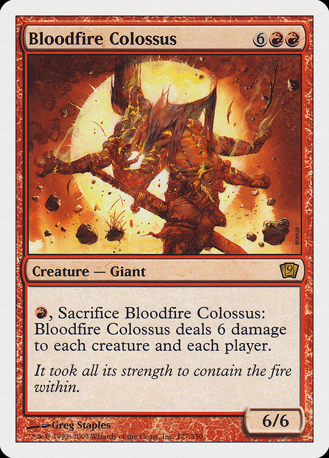 Bloodfire Colossus [Ninth Edition] | Pegasus Games WI