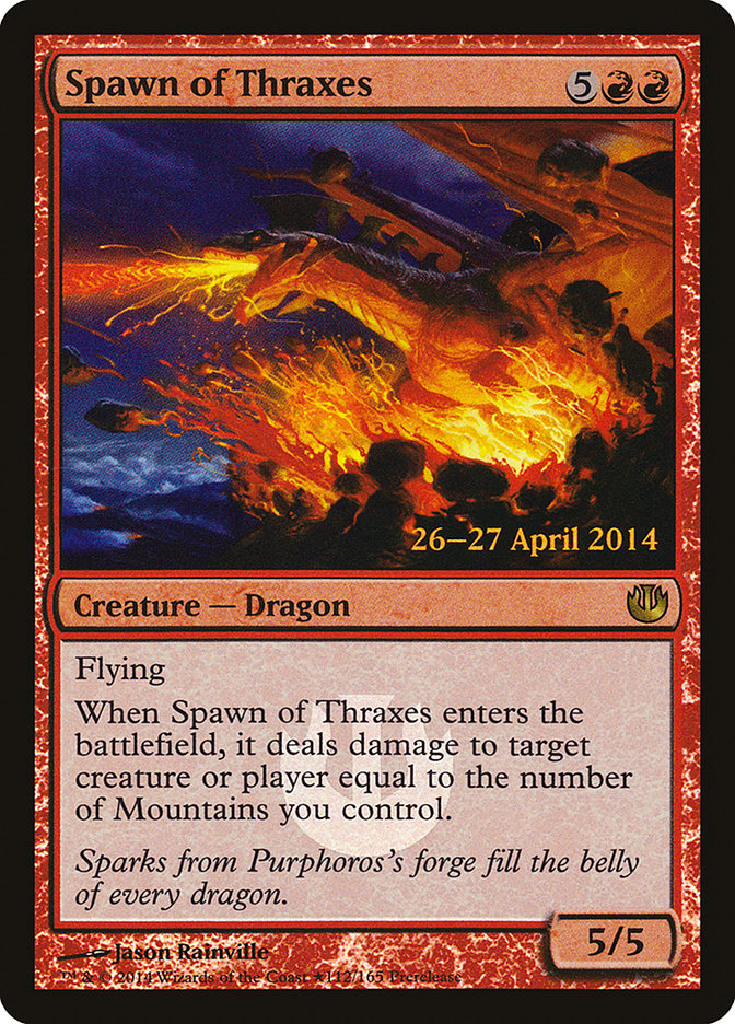 Spawn of Thraxes [Journey into Nyx Prerelease Promos] | Pegasus Games WI