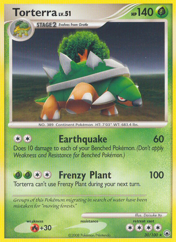 Torterra (30/100) [Diamond & Pearl: Majestic Dawn] | Pegasus Games WI