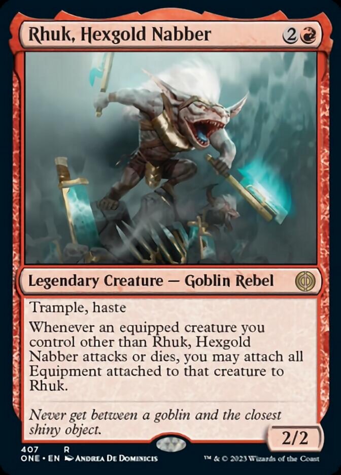 Rhuk, Hexgold Nabber [Phyrexia: All Will Be One] | Pegasus Games WI