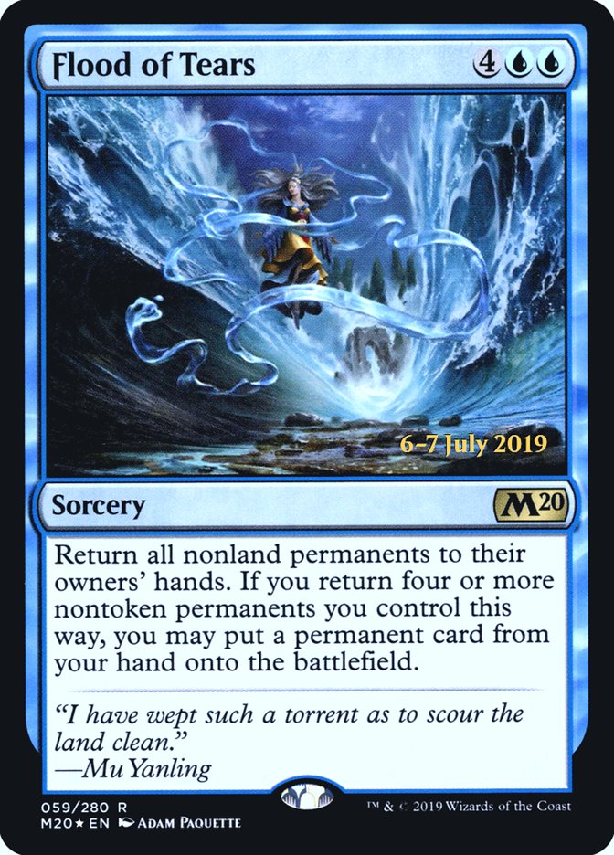 Flood of Tears [Core Set 2020 Prerelease Promos] | Pegasus Games WI