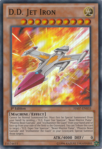 D.D. Jet Iron [HA07-EN035] Super Rare | Pegasus Games WI