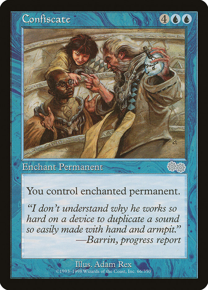 Confiscate [Urza's Saga] | Pegasus Games WI