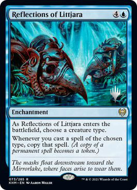 Reflections of Littjara (Promo Pack) [Kaldheim Promos] | Pegasus Games WI