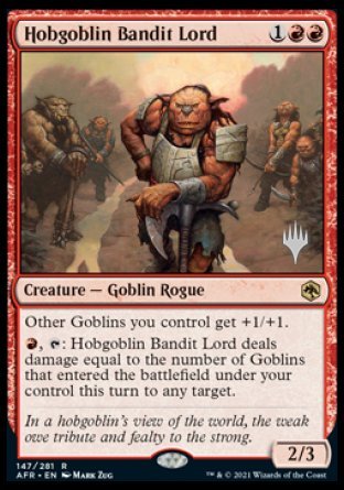 Hobgoblin Bandit Lord (Promo Pack) [Dungeons & Dragons: Adventures in the Forgotten Realms Promos] | Pegasus Games WI