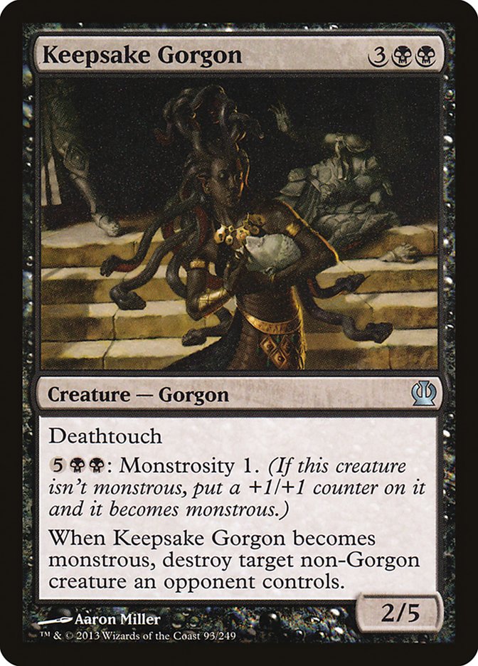 Keepsake Gorgon [Theros] | Pegasus Games WI