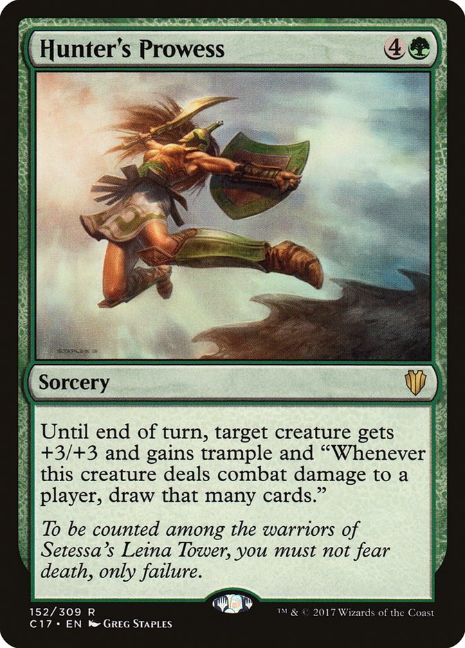 Hunter's Prowess [Commander 2017] | Pegasus Games WI