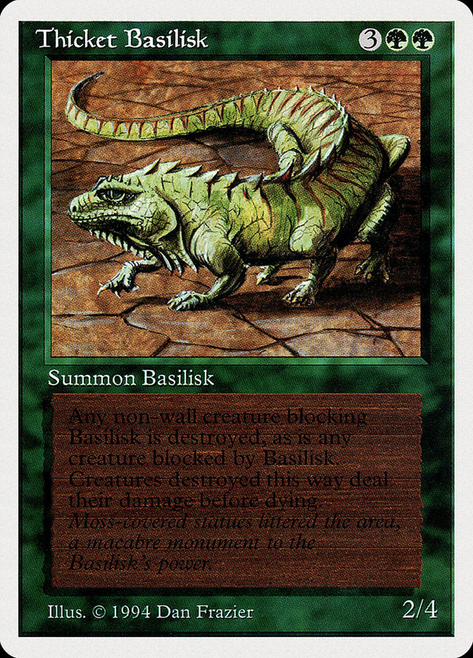 Thicket Basilisk [Summer Magic / Edgar] | Pegasus Games WI