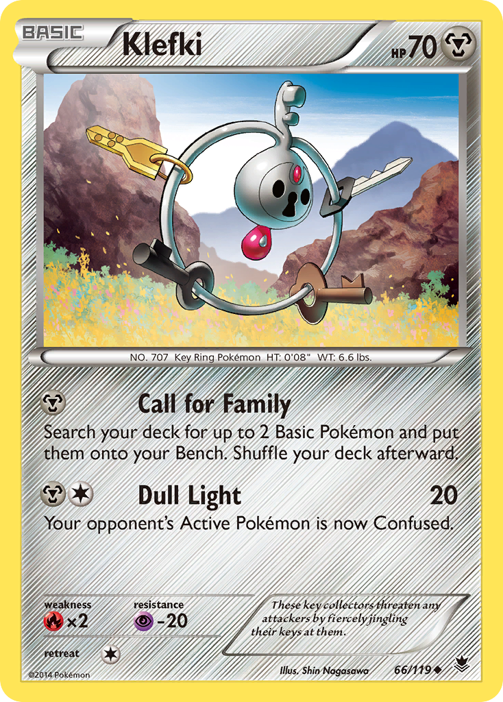 Klefki (66/119) [XY: Phantom Forces] | Pegasus Games WI