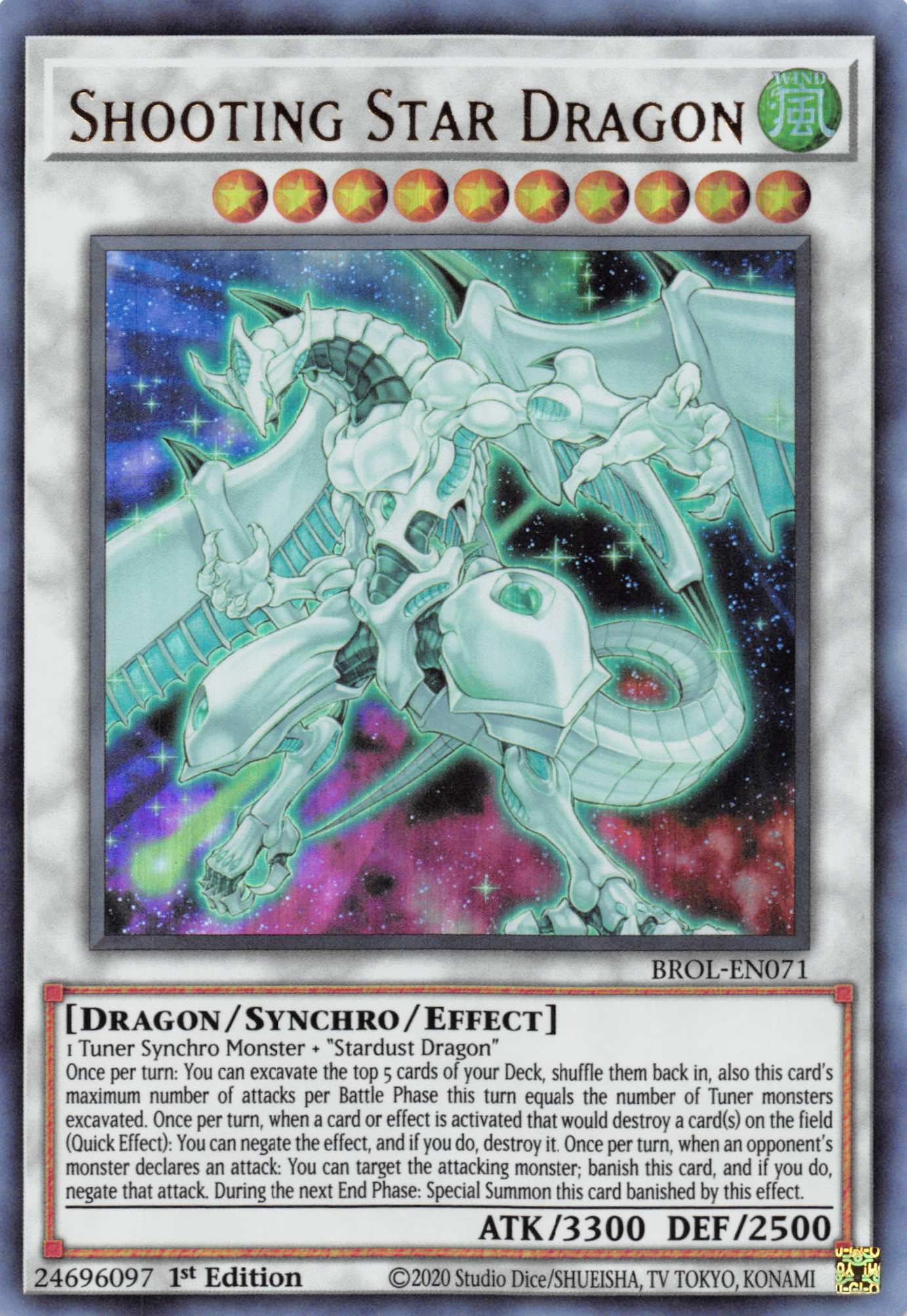 Shooting Star Dragon [BROL-EN071] Ultra Rare | Pegasus Games WI