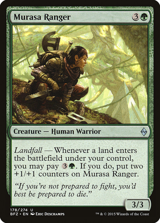 Murasa Ranger [Battle for Zendikar] | Pegasus Games WI