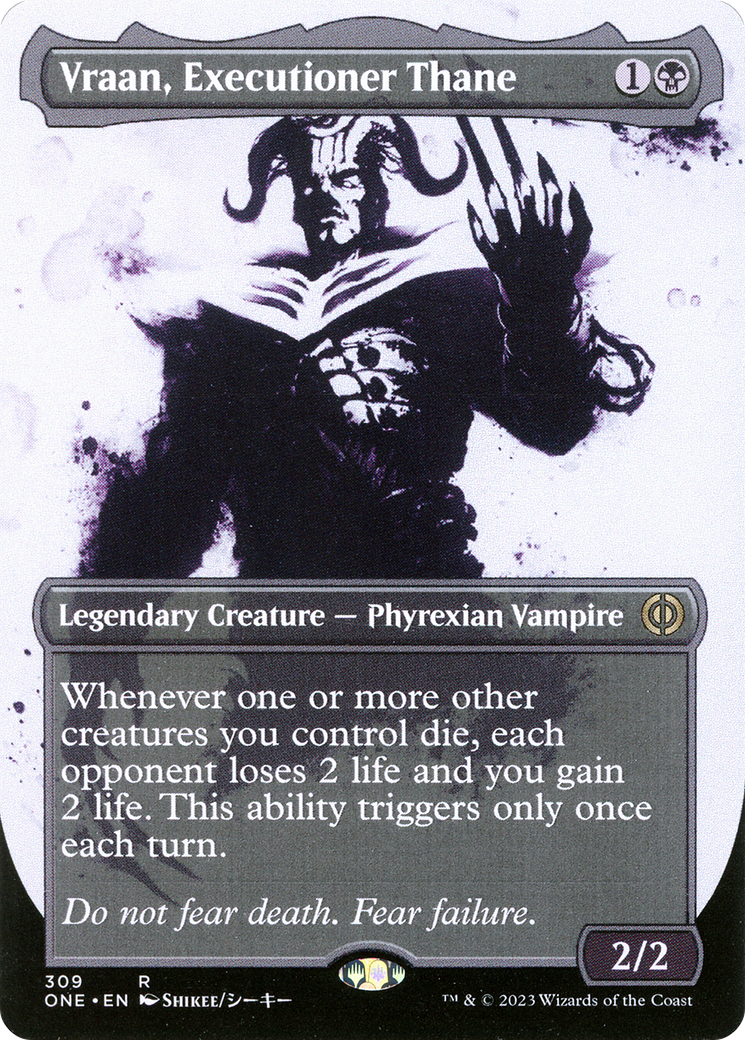 Vraan, Executioner Thane (Borderless Ichor) [Phyrexia: All Will Be One] | Pegasus Games WI