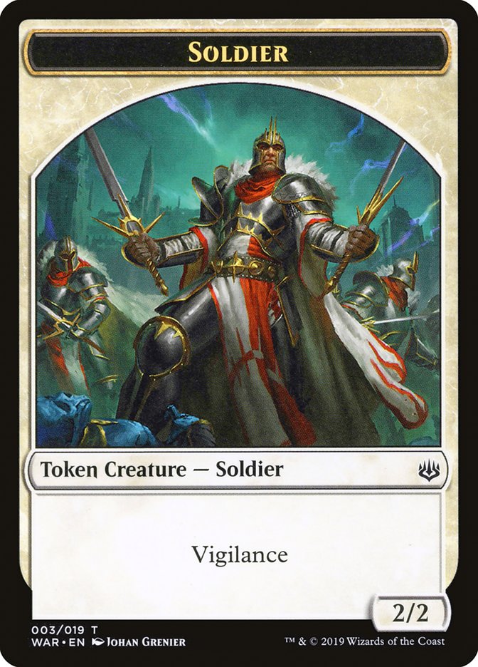 Soldier Token [War of the Spark Tokens] | Pegasus Games WI