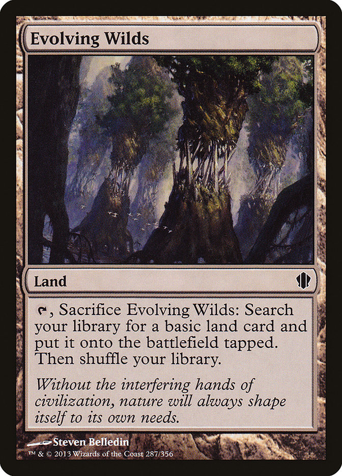 Evolving Wilds [Commander 2013] | Pegasus Games WI