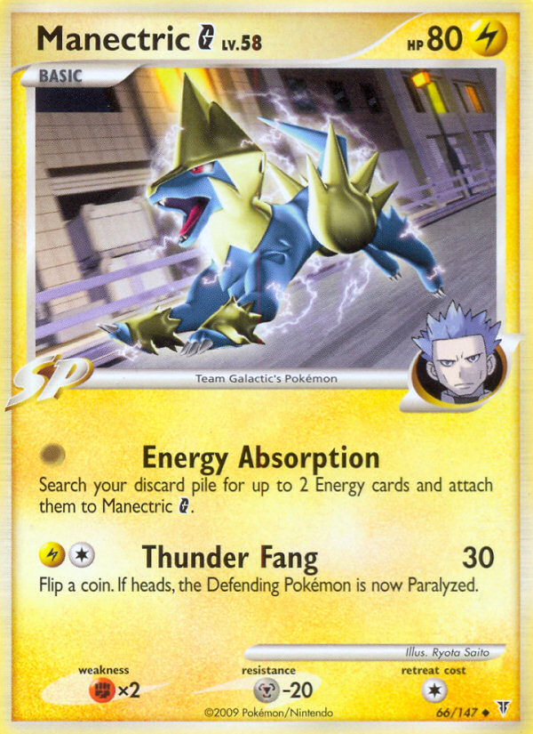 Manectric G (66/147) [Platinum: Supreme Victors] | Pegasus Games WI