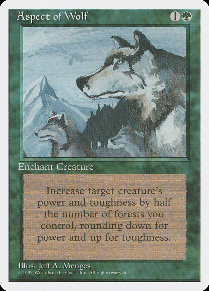 Aspect of Wolf [Fourth Edition] | Pegasus Games WI