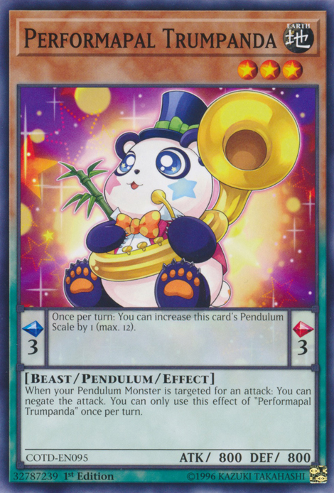 Performapal Trumpanda [COTD-EN095] Common | Pegasus Games WI