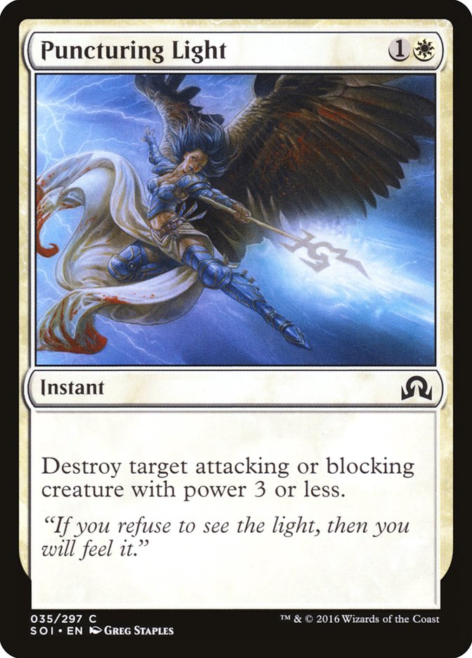 Puncturing Light [Shadows over Innistrad] | Pegasus Games WI