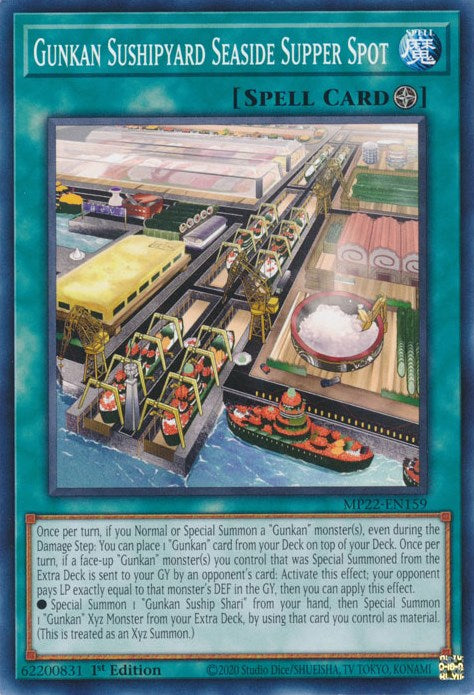 Gunkan Sushipyard Seaside Supper Spot [MP22-EN159] Common | Pegasus Games WI