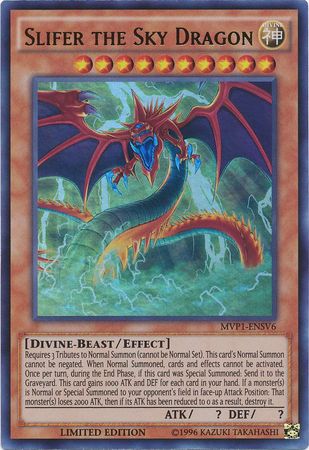 Slifer the Sky Dragon [MVP1-ENSV6] Ultra Rare | Pegasus Games WI