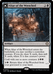 Altar of the Wretched // Wretched Bonemass [The Lost Caverns of Ixalan Commander] | Pegasus Games WI