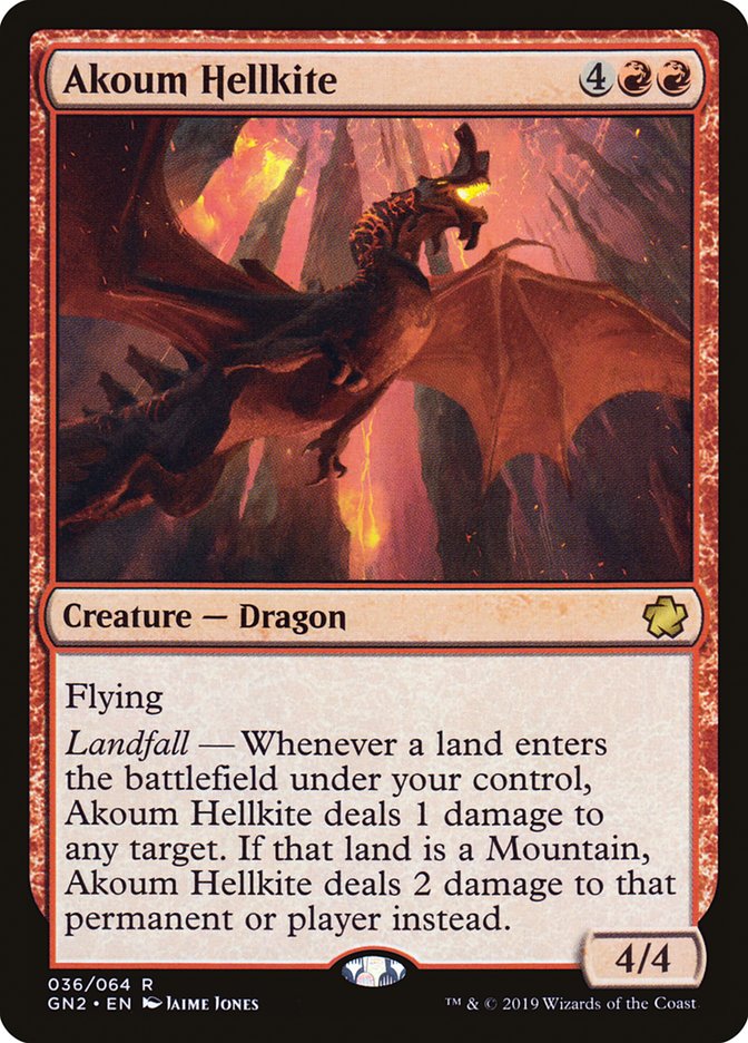 Akoum Hellkite [Game Night 2019] | Pegasus Games WI