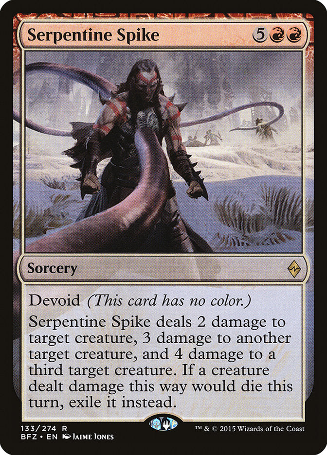 Serpentine Spike [Battle for Zendikar] | Pegasus Games WI