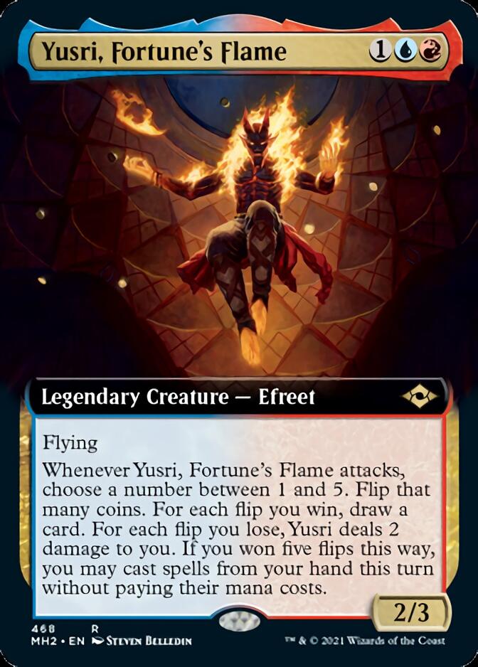 Yusri, Fortune's Flame (Extended Art) [Modern Horizons 2] | Pegasus Games WI