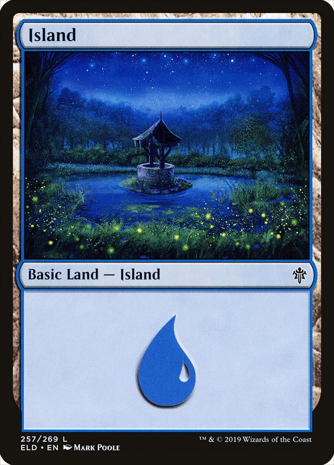 Island (257) [Throne of Eldraine] | Pegasus Games WI