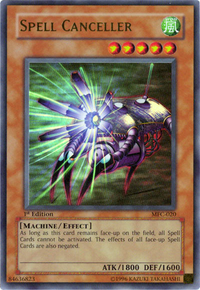 Spell Canceller [MFC-020] Ultra Rare | Pegasus Games WI