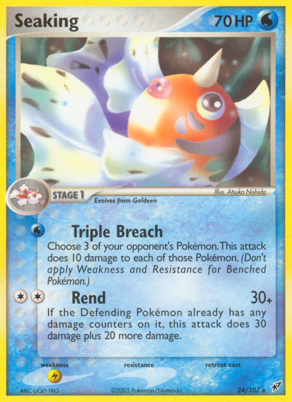 Seaking (24/107) [EX: Deoxys] | Pegasus Games WI