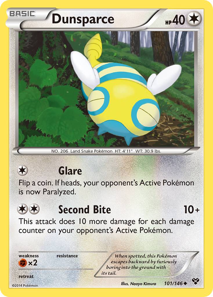 Dunsparce (101/146) [XY: Base Set] | Pegasus Games WI