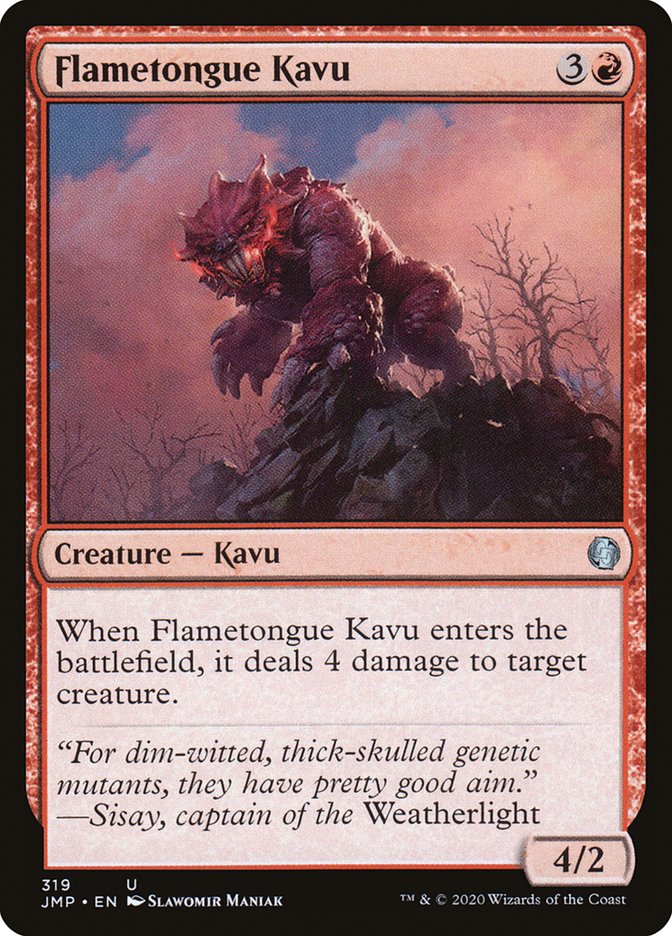 Flametongue Kavu [Jumpstart] | Pegasus Games WI