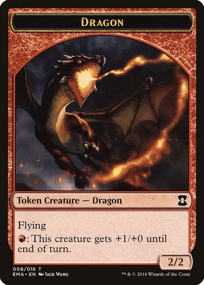 Dragon Token [Eternal Masters Tokens] | Pegasus Games WI