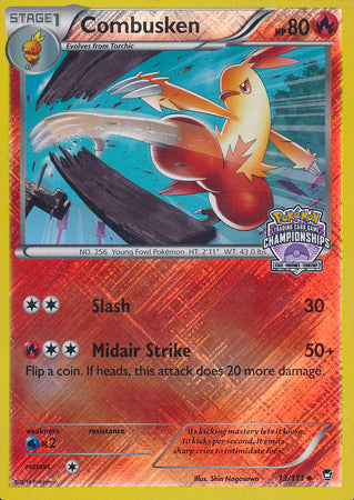 Combusken (13/111) (Championship Promo) [XY: Furious Fists] | Pegasus Games WI