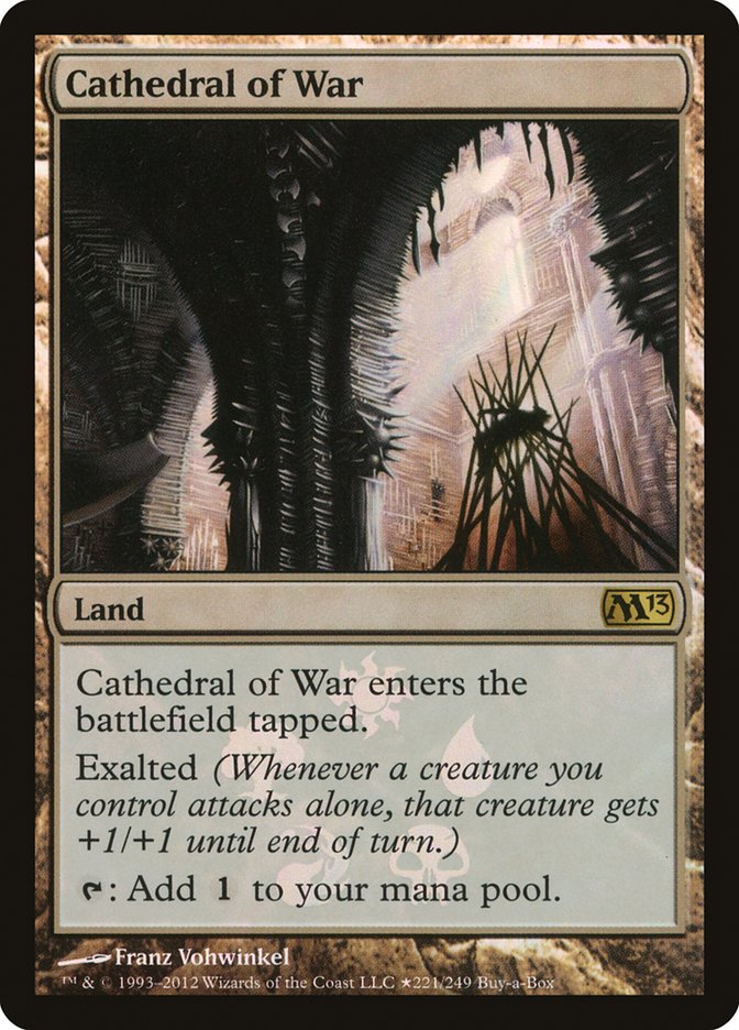 Cathedral of War (Buy-A-Box) [Magic 2013 Promos] | Pegasus Games WI