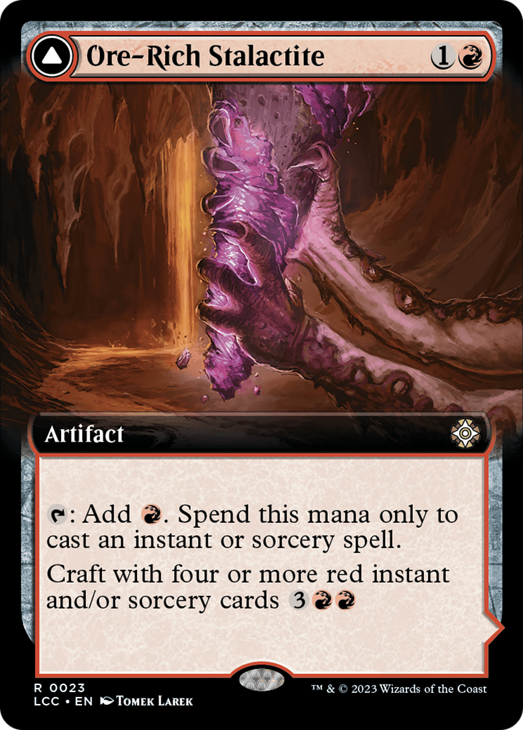 Ore-Rich Stalactite (Extended Art) [The Lost Caverns of Ixalan Commander] | Pegasus Games WI