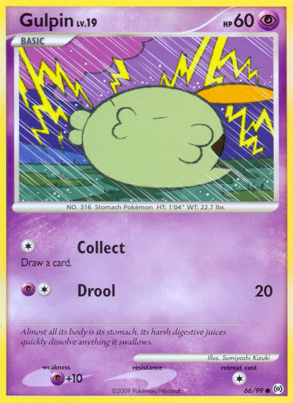 Gulpin (66/99) [Platinum: Arceus] | Pegasus Games WI