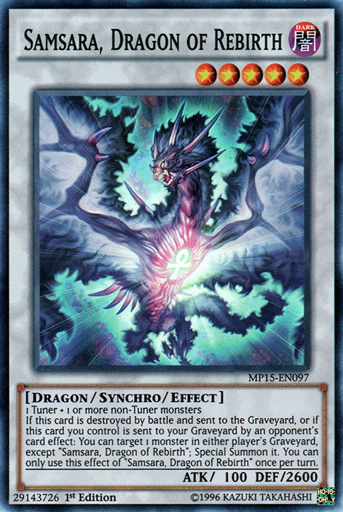 Samsara, Dragon of Rebirth [MP15-EN097] Super Rare | Pegasus Games WI