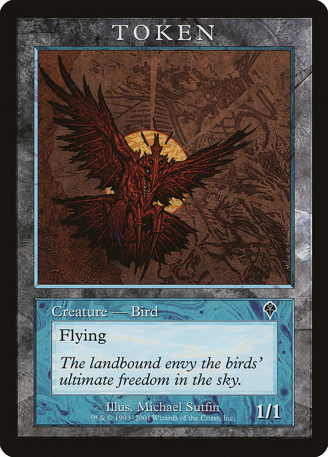 Bird Token [Magic Player Rewards 2001] | Pegasus Games WI