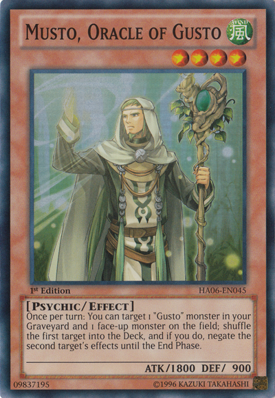 Musto, Oracle of Gusto [HA06-EN045] Super Rare | Pegasus Games WI